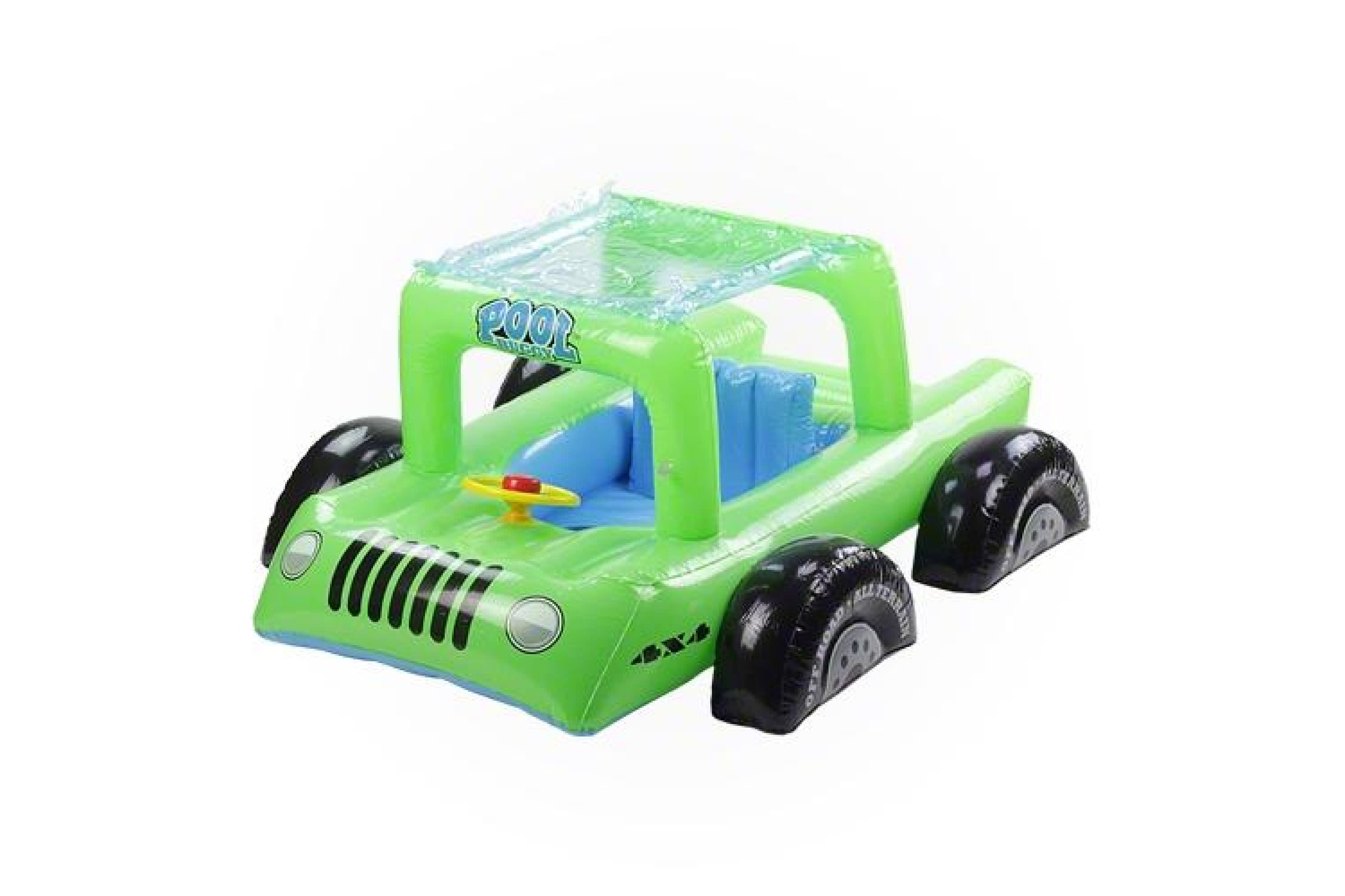 41" Green Swimming Pool All Terrain Vehicle Float for Children
