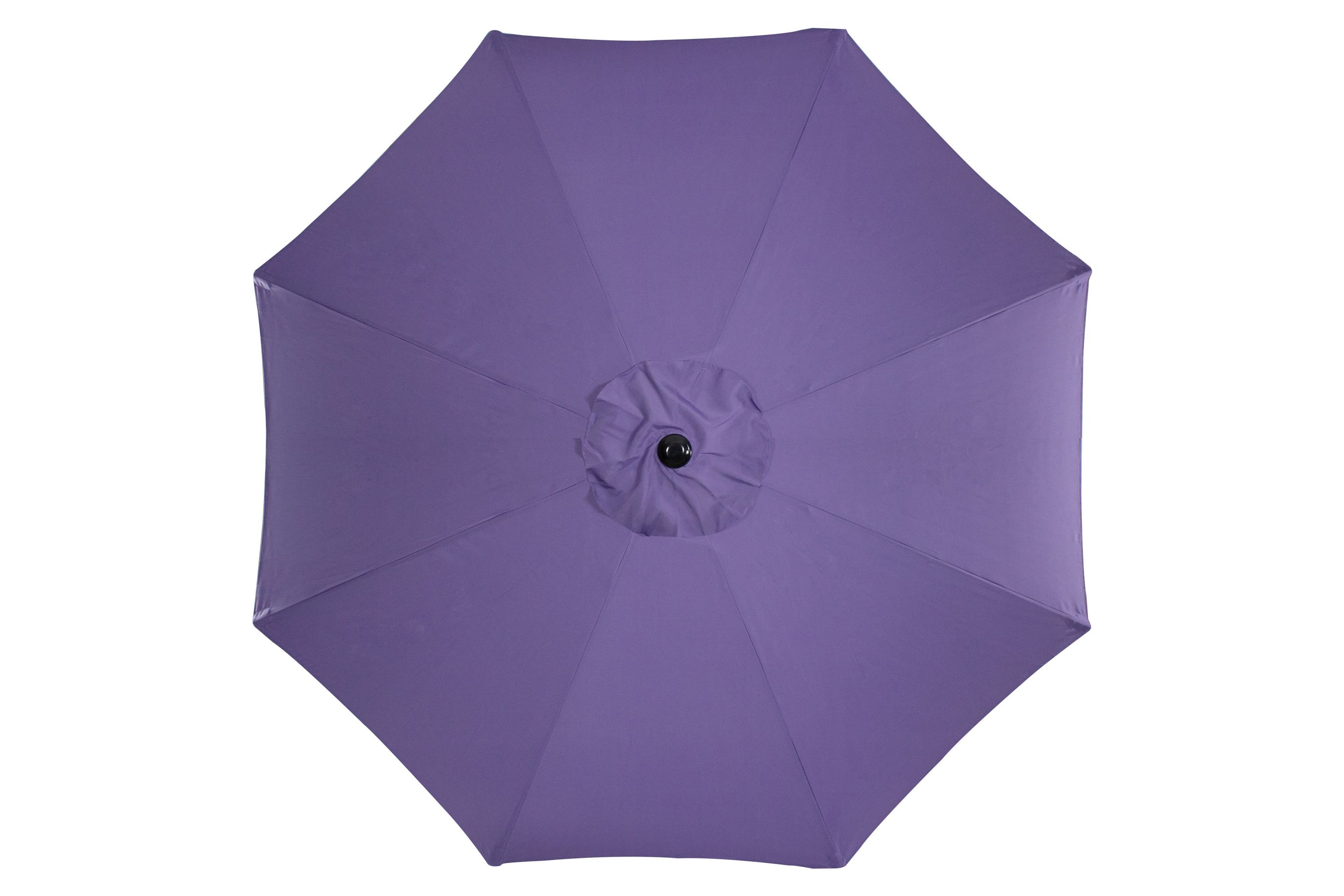 9ft Outdoor Patio Market Umbrella with Hand Crank and Tilt  Purple