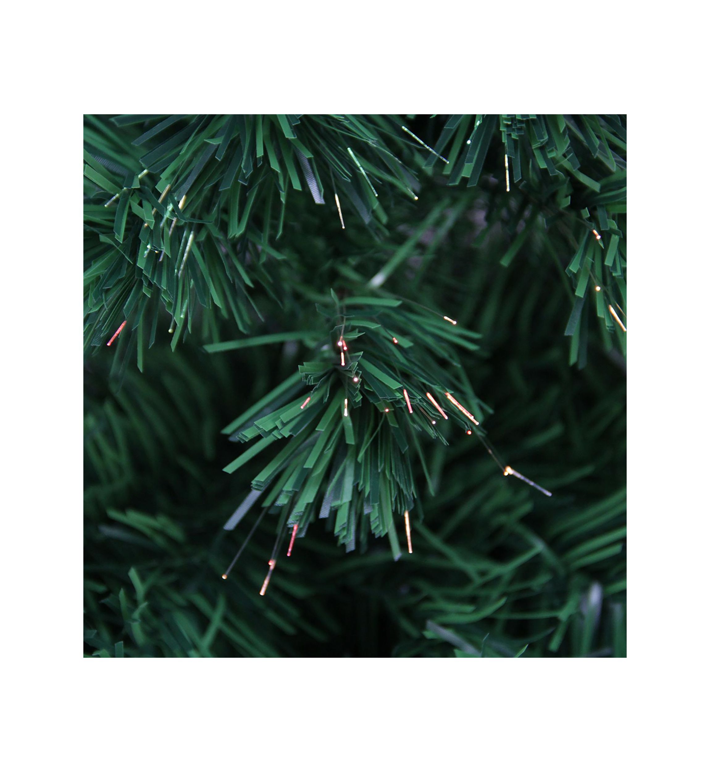 4 Pre-Lit Color Changing Fiber Optic Artificial Christmas Tree
