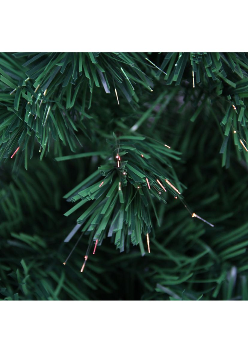4 Pre-Lit Color Changing Fiber Optic Artificial Christmas Tree