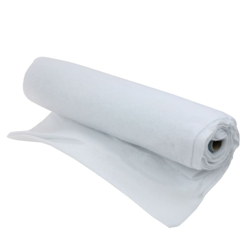 8 White Artificial Christmas Soft Snow Blanket Roll