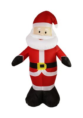 Northlight 48"" Red and White Inflatable Santa Claus LED Lighted Christmas Outdoor DÃ©cor -  760182132912563