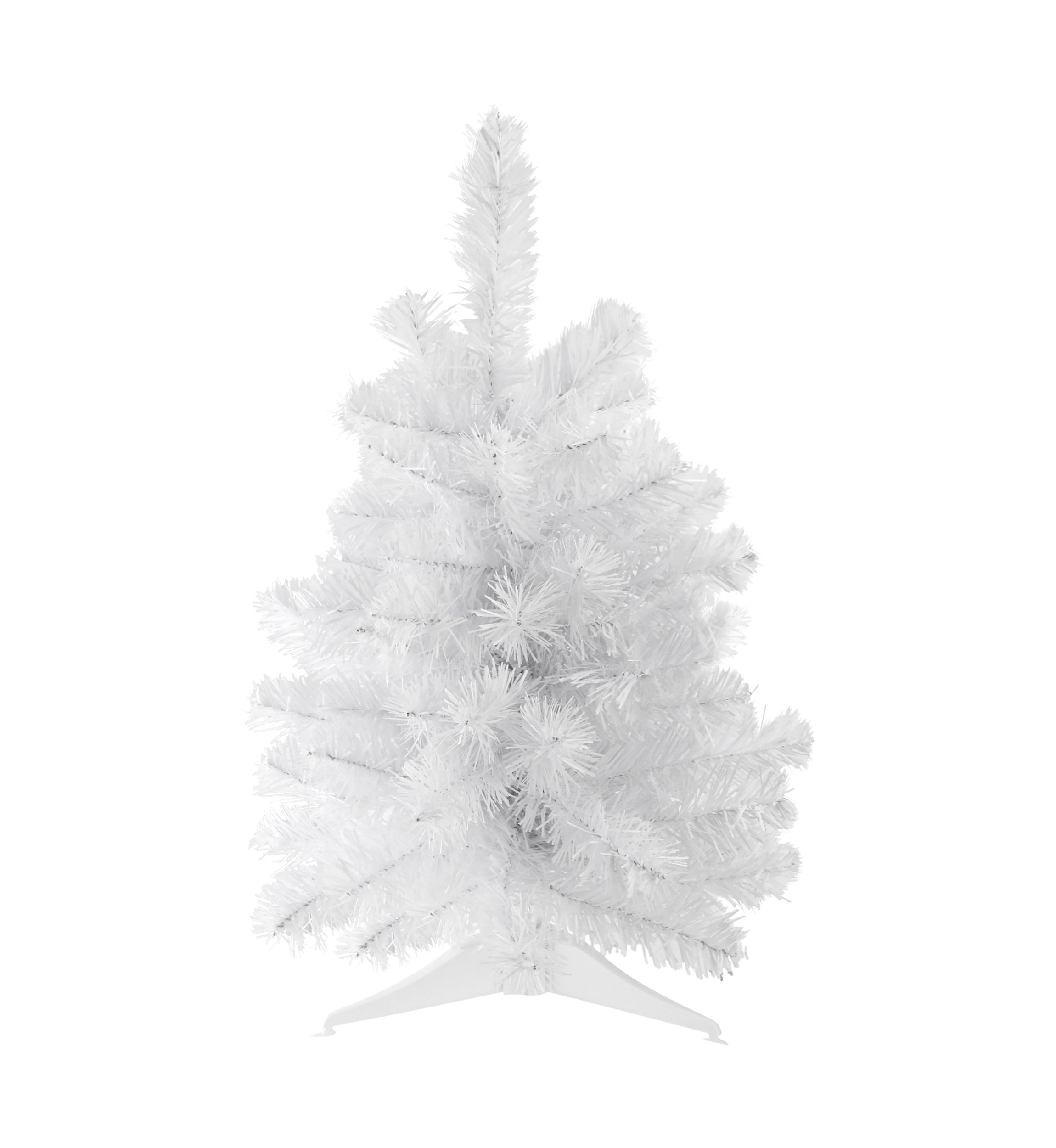 1.5 Medium Snow White Pine Artificial Christmas Tree - Unlit