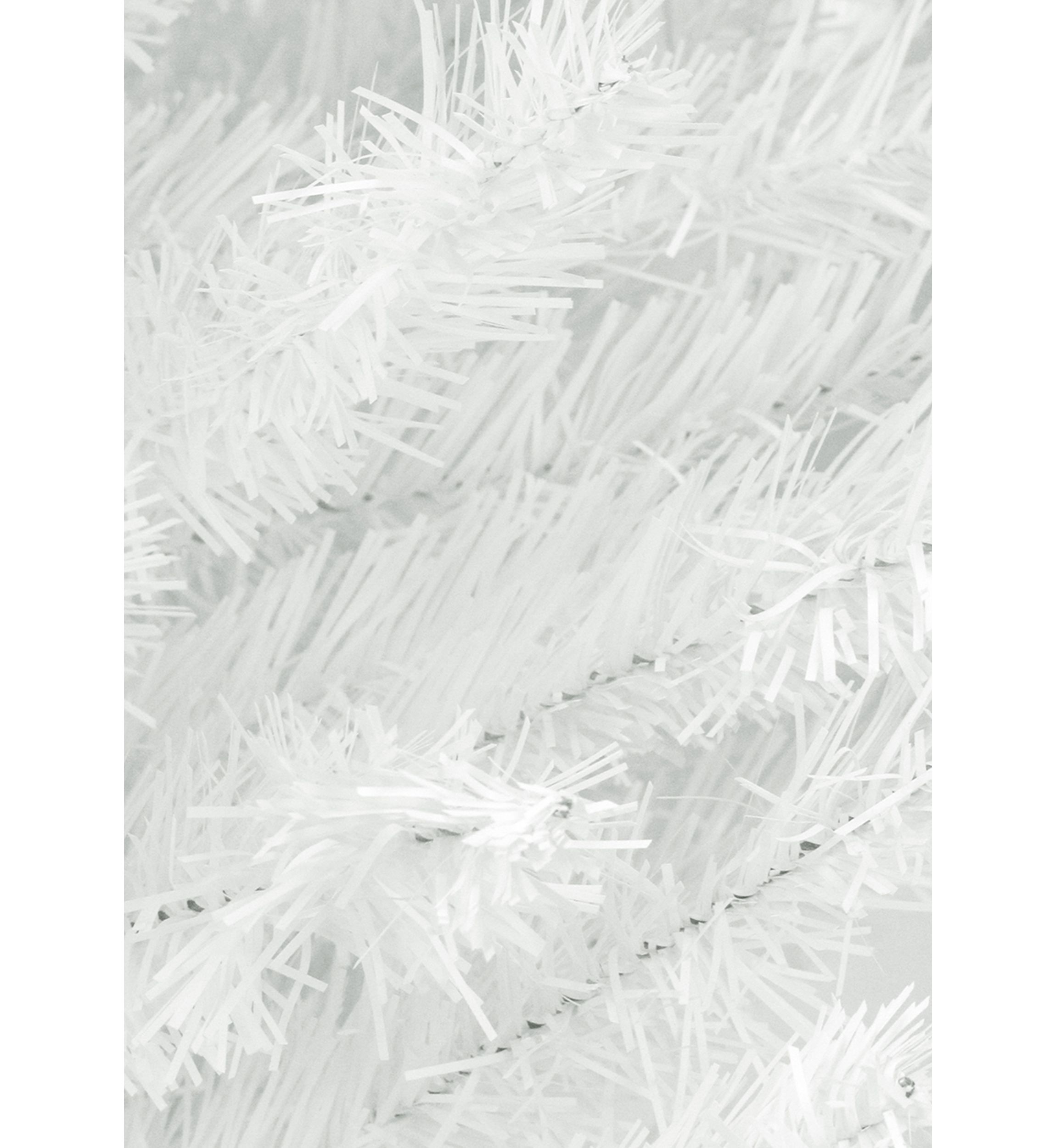 1.5 Medium Snow White Pine Artificial Christmas Tree - Unlit