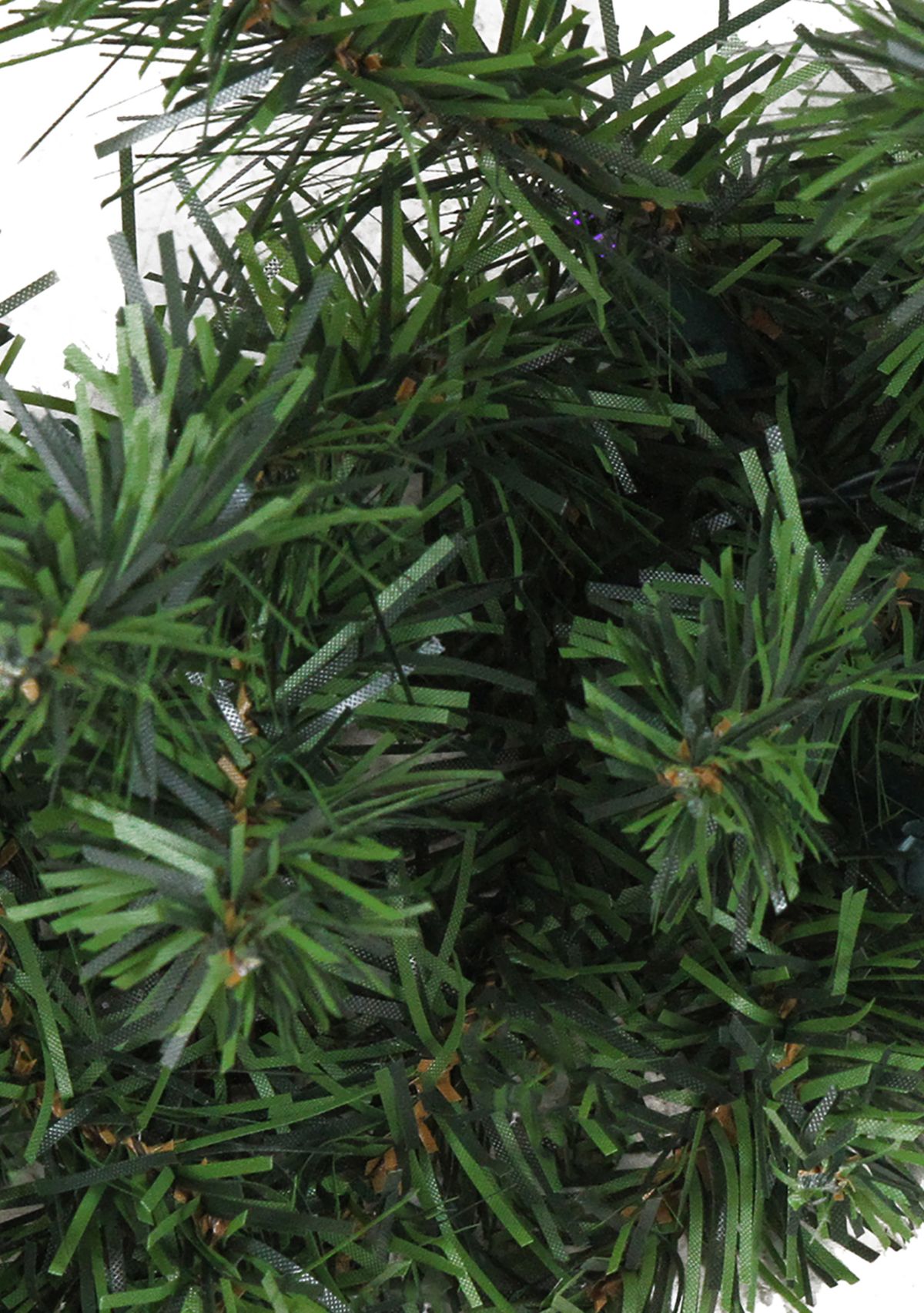 9 x 10Inch Green Pre-Lit Battery Operated LED Pine Artificial Christmas Garland - Multi Lights