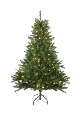 Northlight 5' Pre-Lit LED Medium Canadian Pine Artificial Christmas Tree - Candlelight Lights, Green -  0191296158848