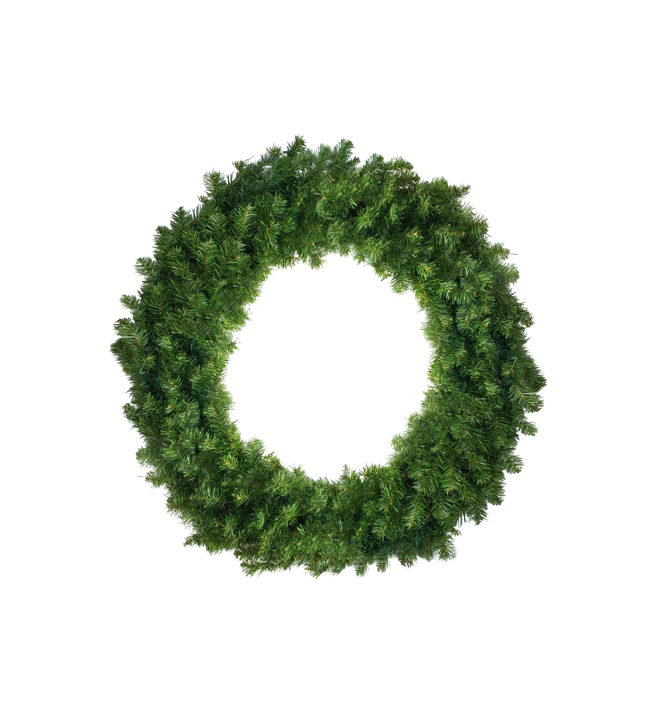 Canadian Pine Artificial Christmas Wreath - 36-Inch  Unlit