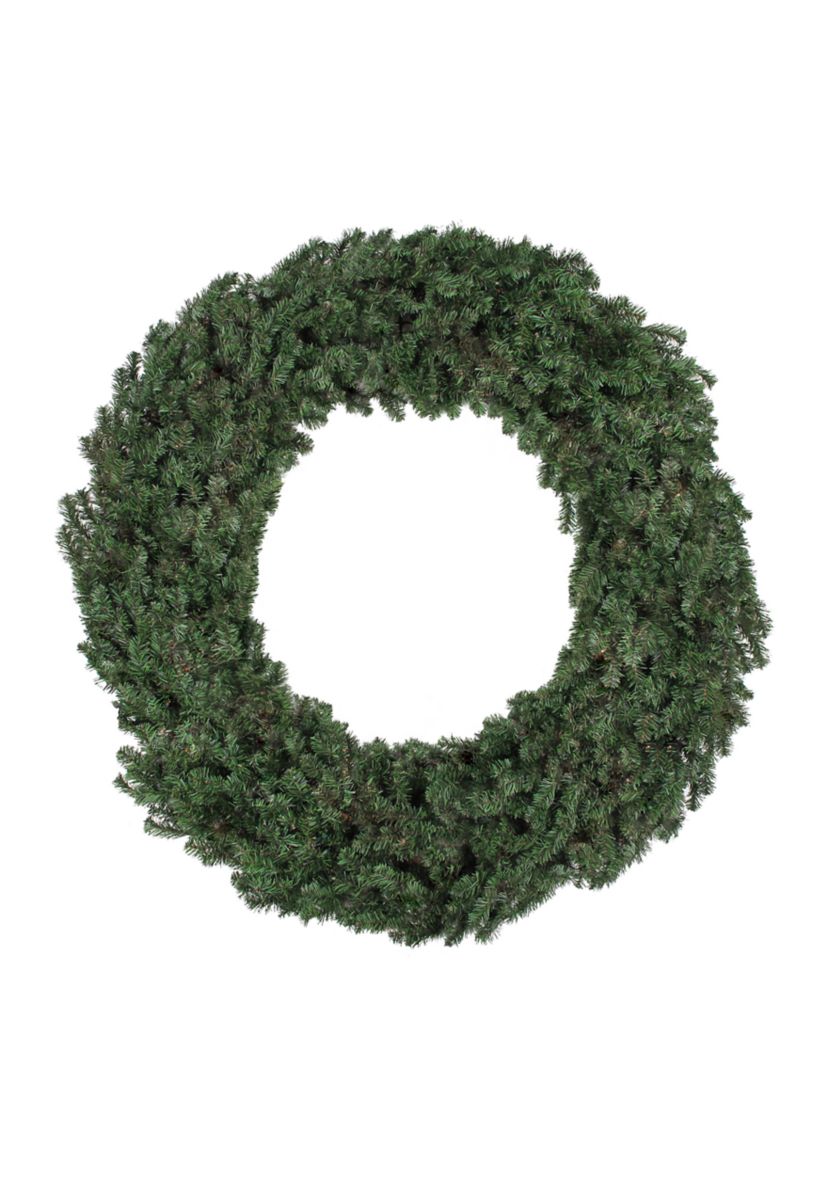 Canadian Pine Artificial Christmas Wreath - 60-Inch  Unlit