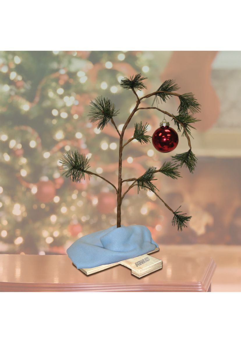 24Inch Peanuts The Original Charlie Brown Christmas Tree - Unlit