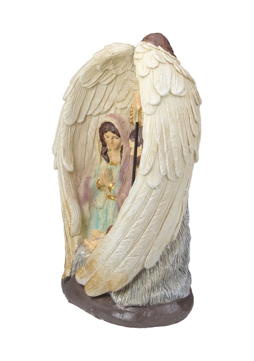 11.25Inch Holy Family and Angel Christmas Nativity Decoration