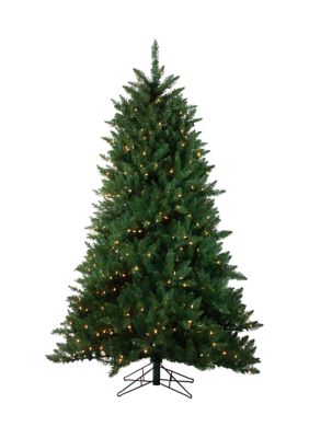 Northlight 6.5' Pre-Lit Medium Montana Pine Artificial Christmas Tree - Clear Lights, Green -  0191296150033