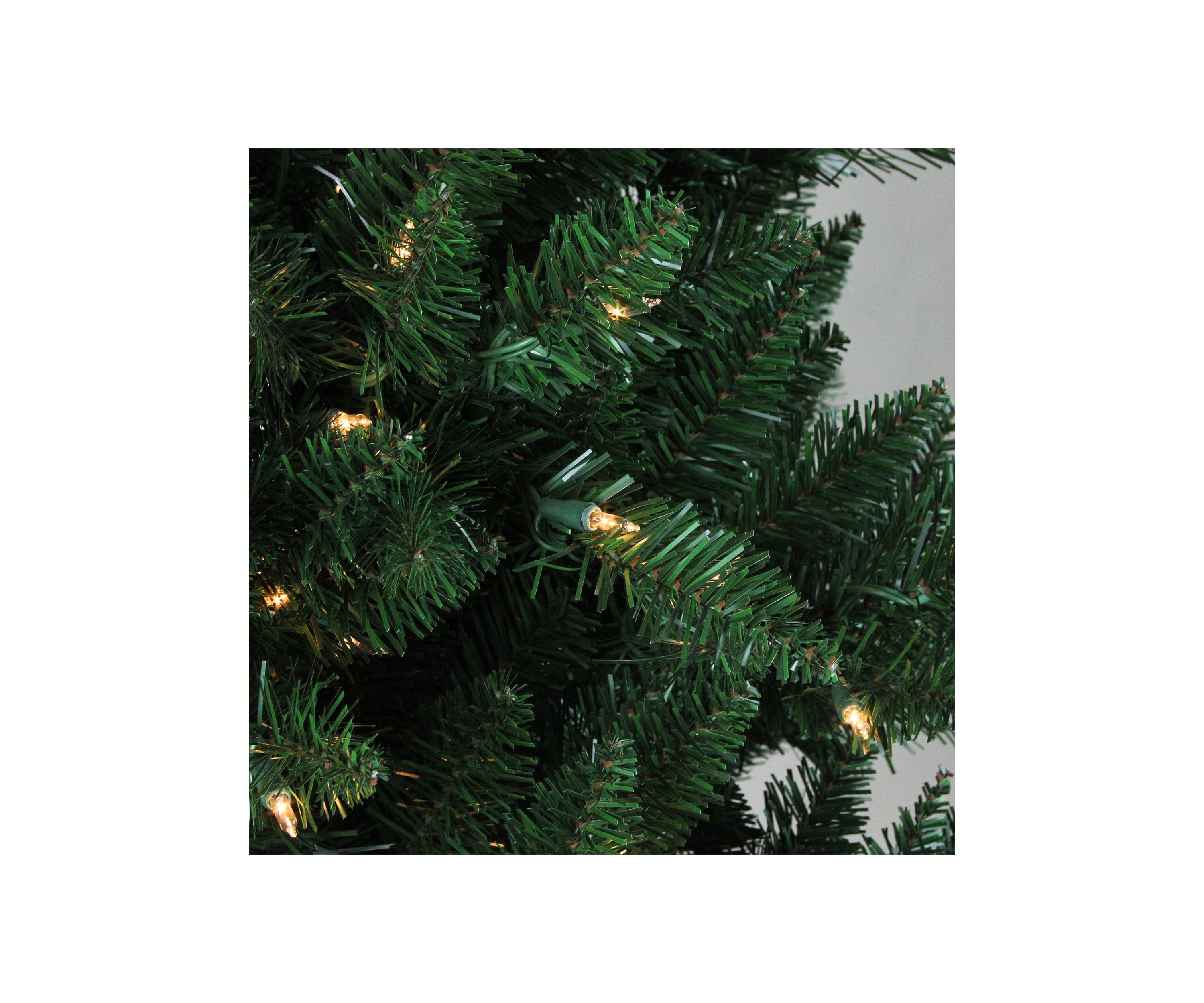 6.5 Pre-Lit Medium Montana Pine Artificial Christmas Tree - Clear Lights