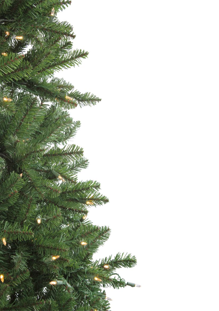 12 Pre-Lit Instant Connect LED Neola Fraser Fir Artificial Christmas Tree - Multicolor Lights