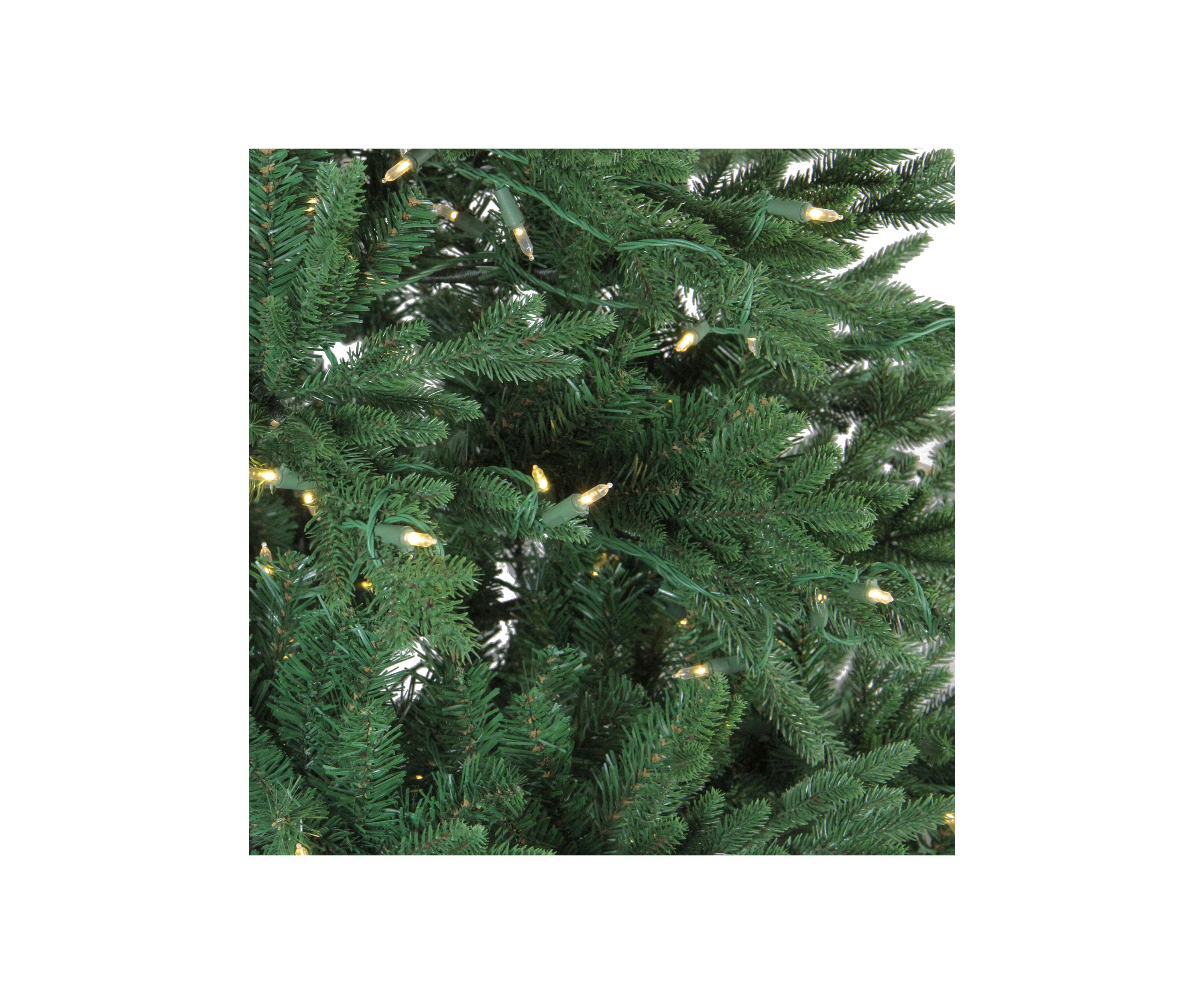 6.5 Pre-Lit Full Minnesota Balsam Fir Artificial Christmas Tree - Clear LED Lights