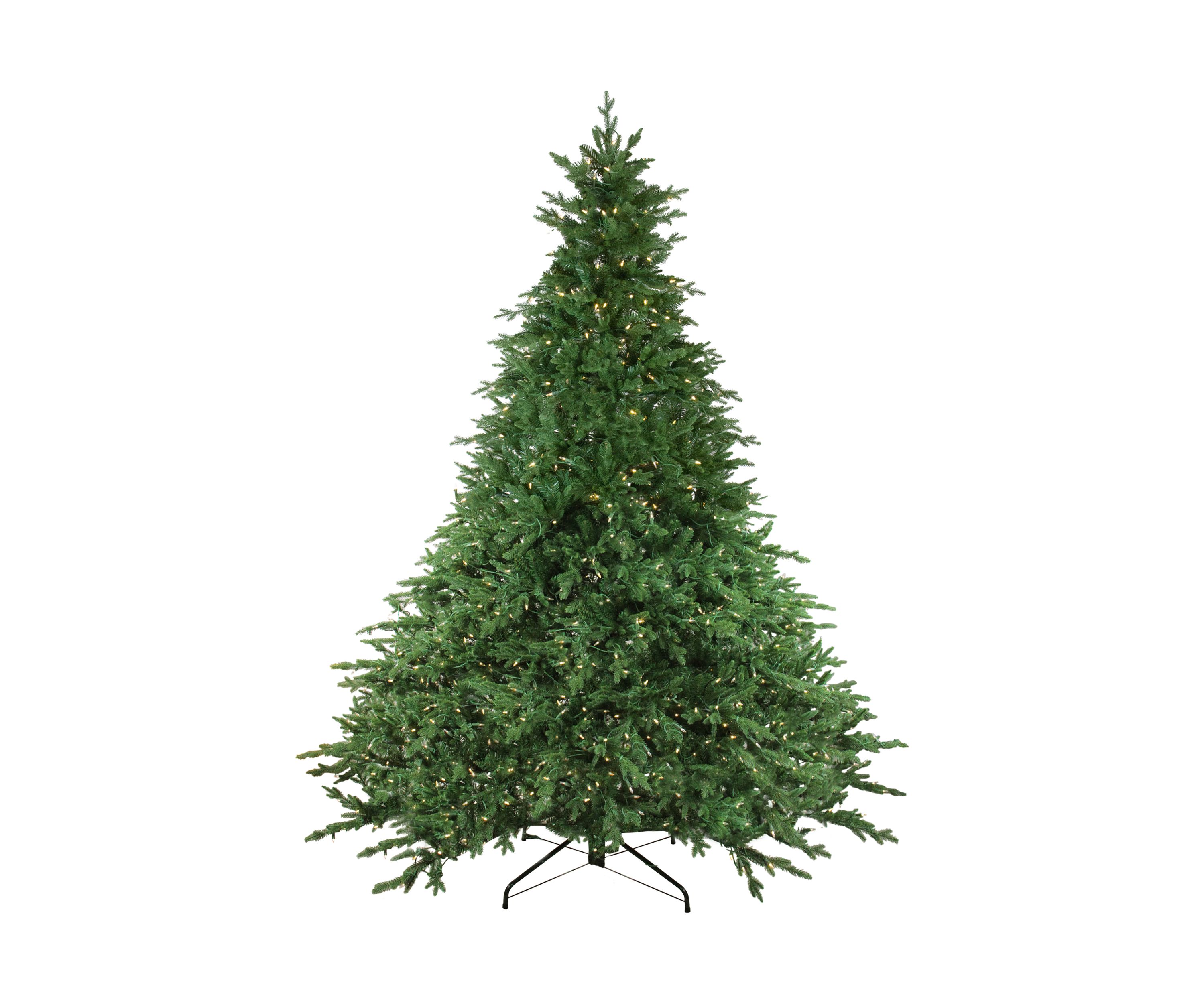 9 Pre-Lit Full Minnesota Balsam Fir Artificial Christmas Tree - Clear LED Lights