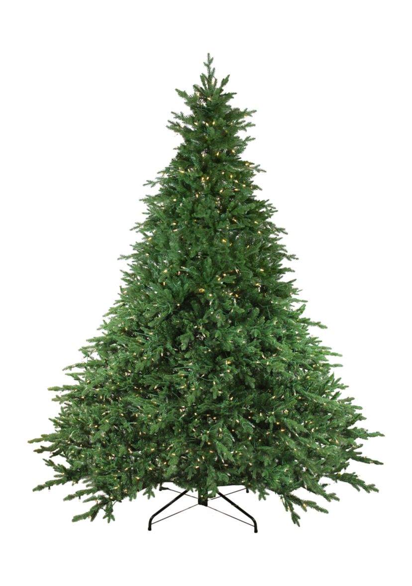 9 Pre-Lit Full Minnesota Balsam Fir Artificial Christmas Tree - Clear LED Lights