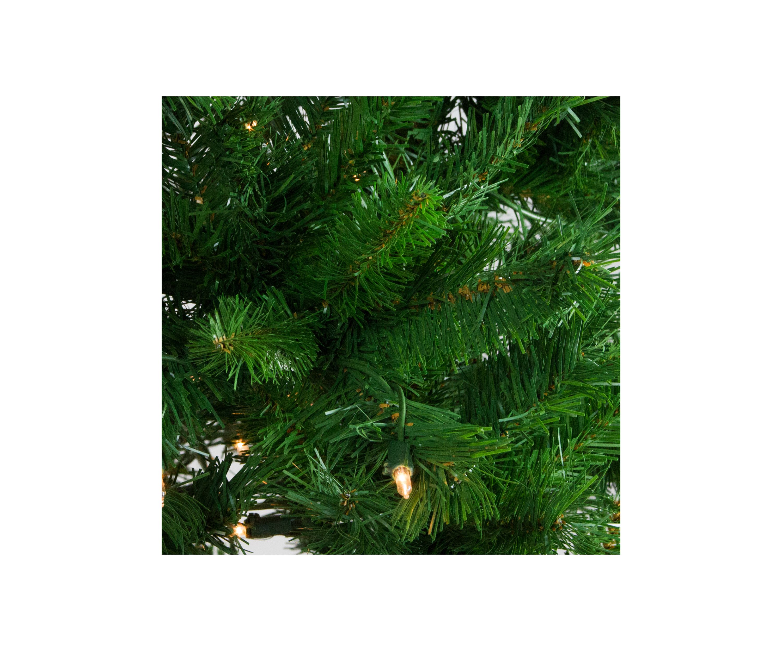7.5 Pre-Lit Stillwater Spruce Pencil Artificial Christmas Tree - Clear Lights