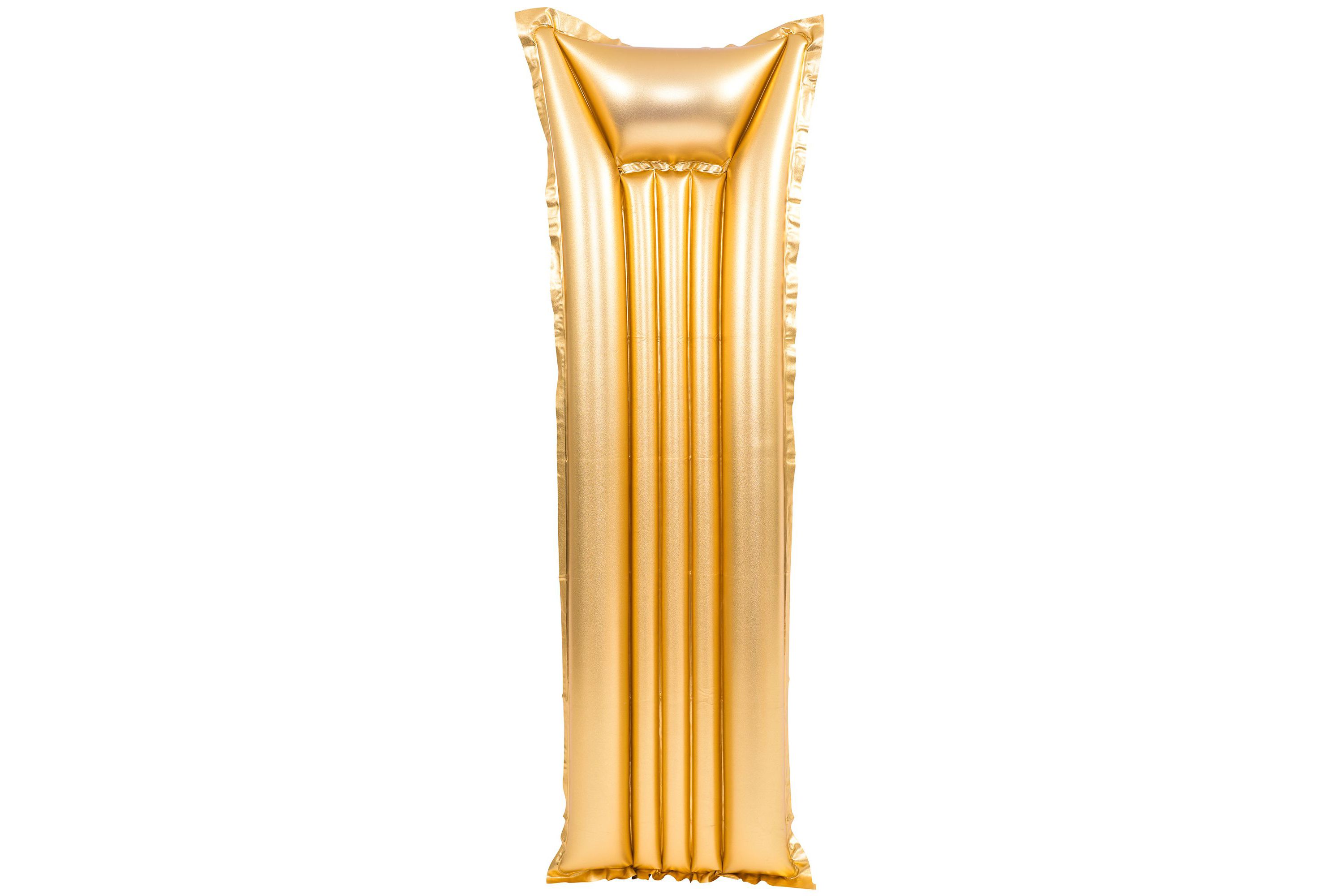 6 Inflatable Golden Swimming Pool Mattress Float