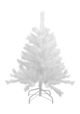 Northlight 3' Full Frosted Spruce Artificial Christmas Tree - Unlit, White -  0191296870542