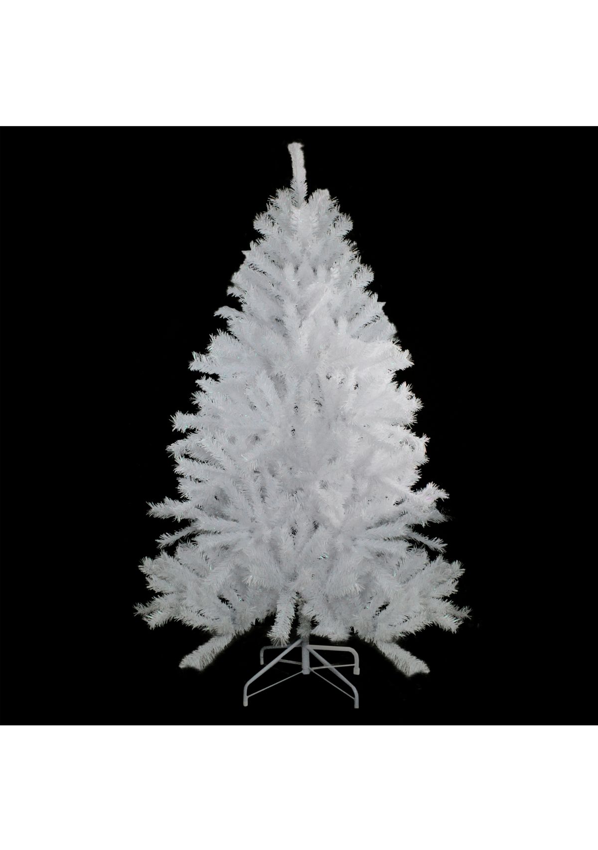 7 Full Icy White Spruce Artificial Christmas Tree - Unlit