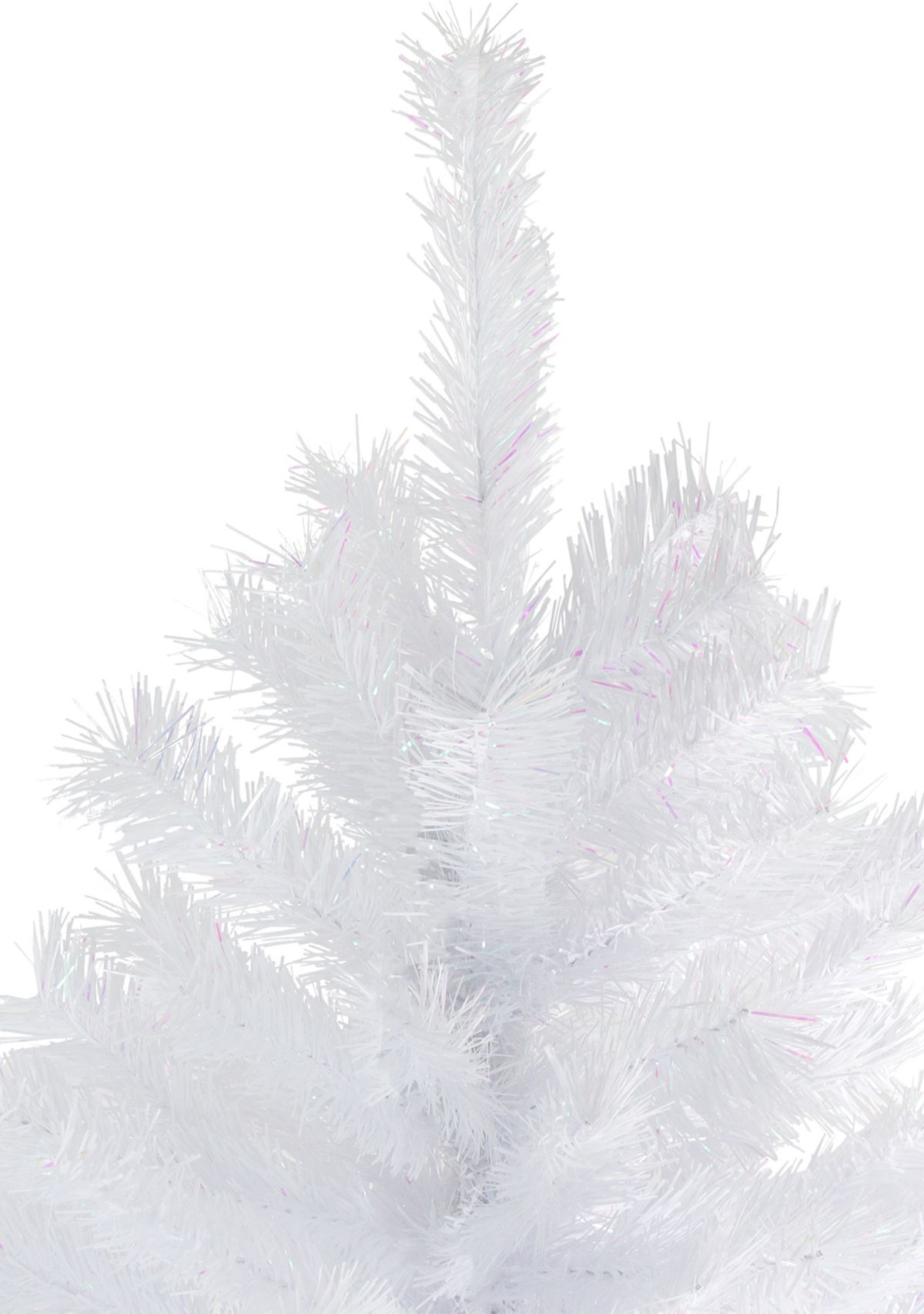 7 Full Icy White Spruce Artificial Christmas Tree - Unlit