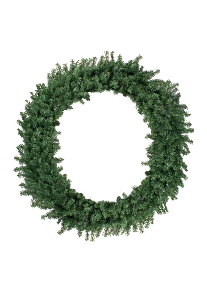 Canadian Pine Artificial Christmas Wreath  60-Inch  Unlit