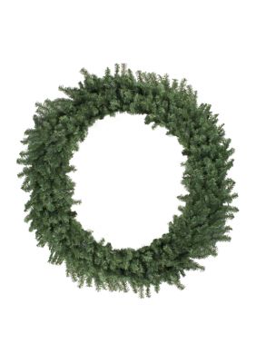 Canadian Pine Artificial Christmas Wreath  60-Inch  Unlit