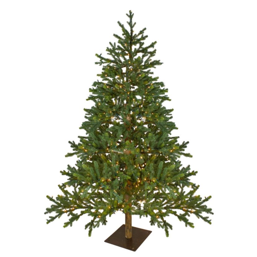 Real Touch™️ Pre-Lit Full Northern Pine Artificial Christmas Tree - 6.5 - Clear LED Lights