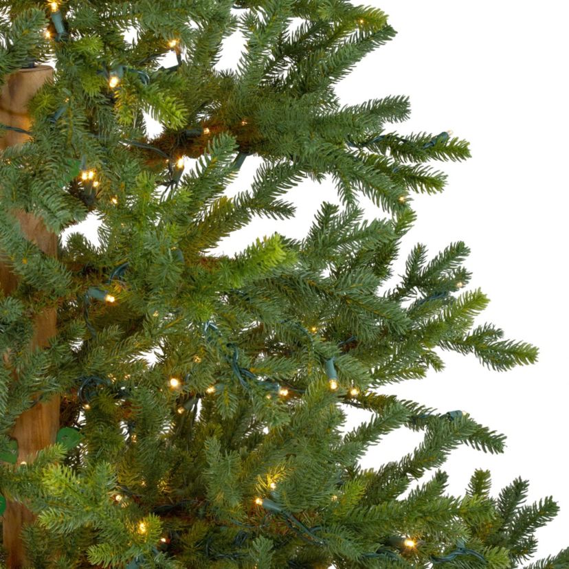 Real Touch™️ Pre-Lit Full Northern Pine Artificial Christmas Tree - 6.5 - Clear LED Lights