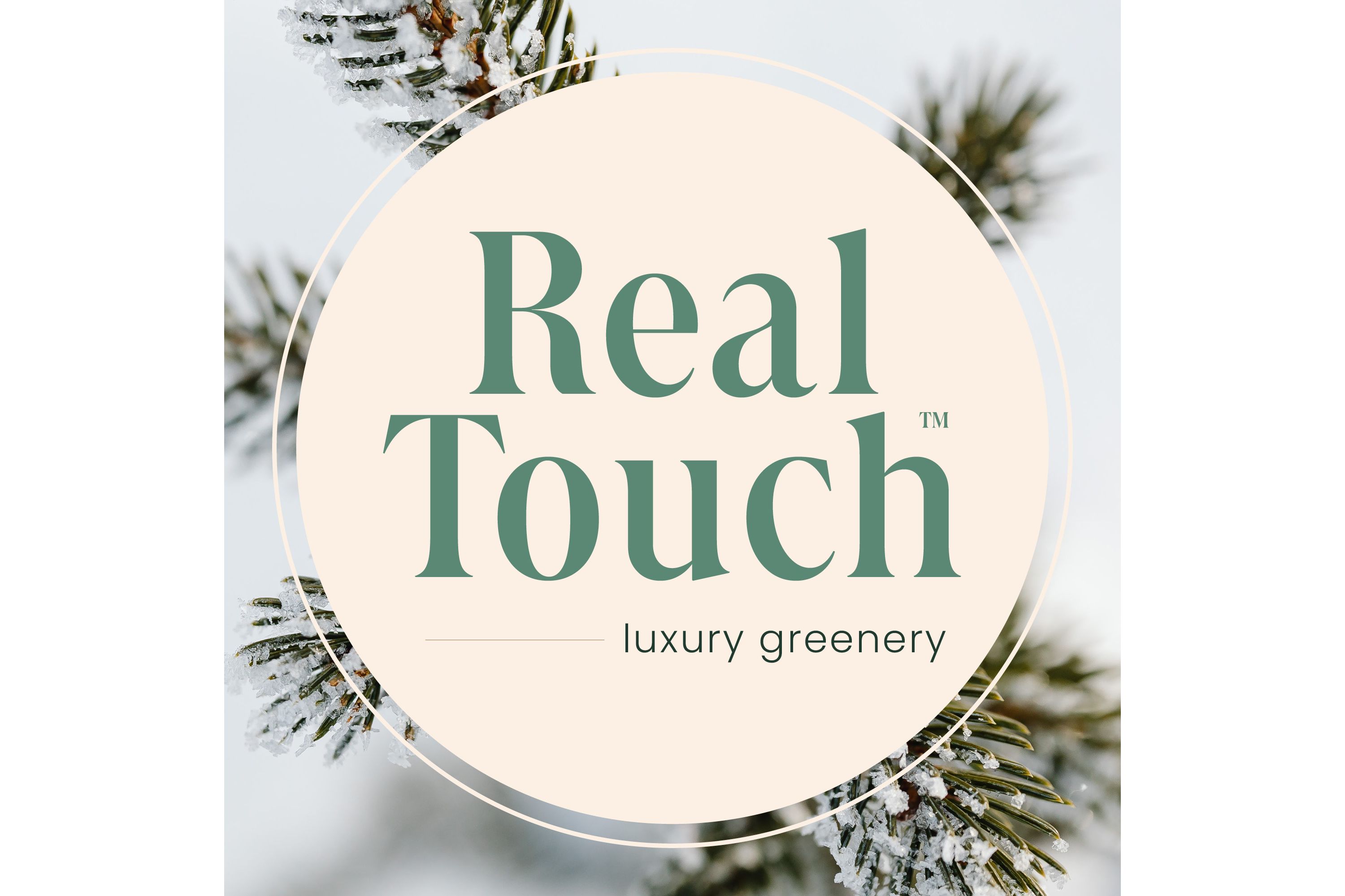 Real Touch™️ Pre-Lit Mixed Rosemary Pine Artificial Christmas Garland - 9 x 14" - Warm White LED Lights
