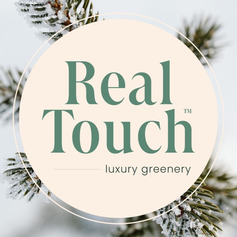 Real Touch™️ Pre-Lit Mixed Rosemary Pine Artificial Christmas Garland - 9 x 14" - Warm White LED Lights