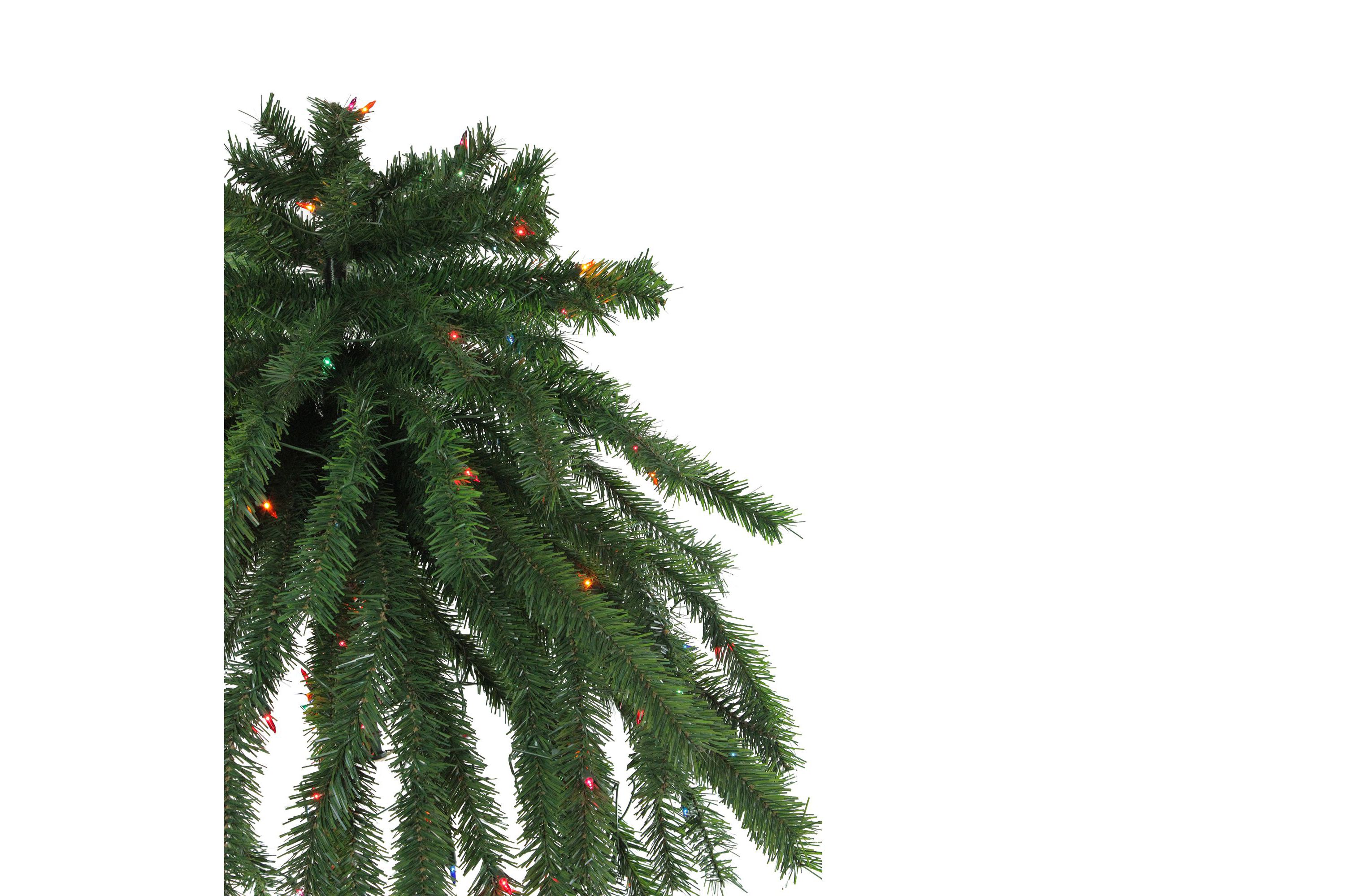 6 Pre-Lit Artificial Tropical Outdoor Patio Palm Tree - Multicolor Lights
