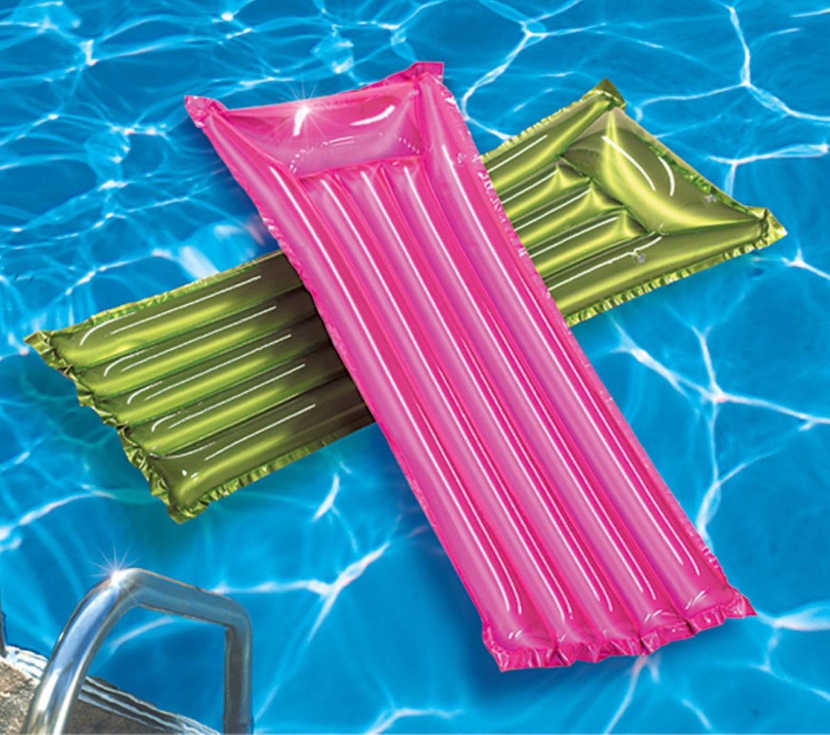 Inflatable Reflective Sun Tanner Pool Float - 72" - Pink
