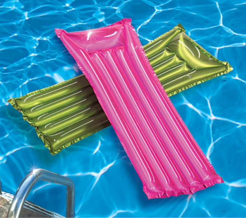 Inflatable Reflective Sun Tanner Pool Float - 72" - Pink