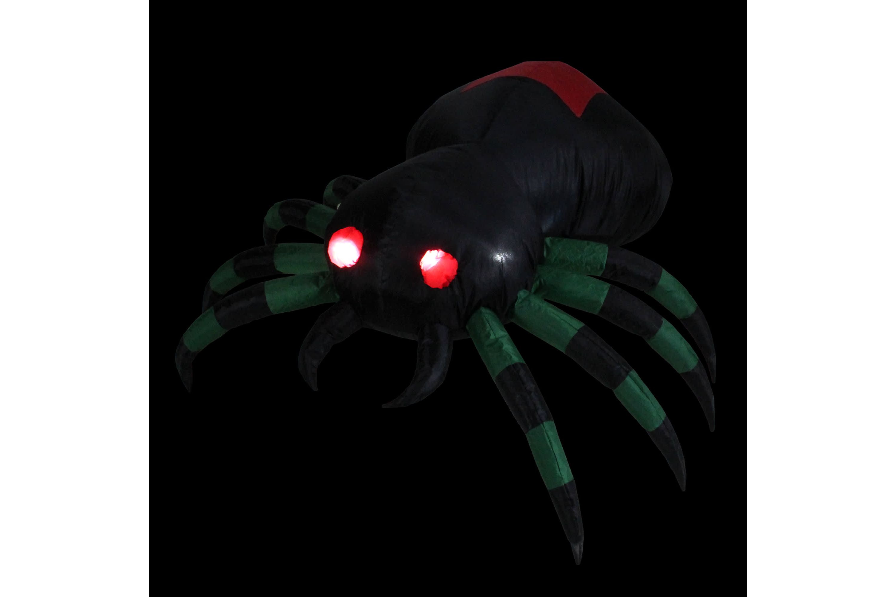 3.5 Lighted Inflatable Halloween Spider Outdoor Yard Decoration