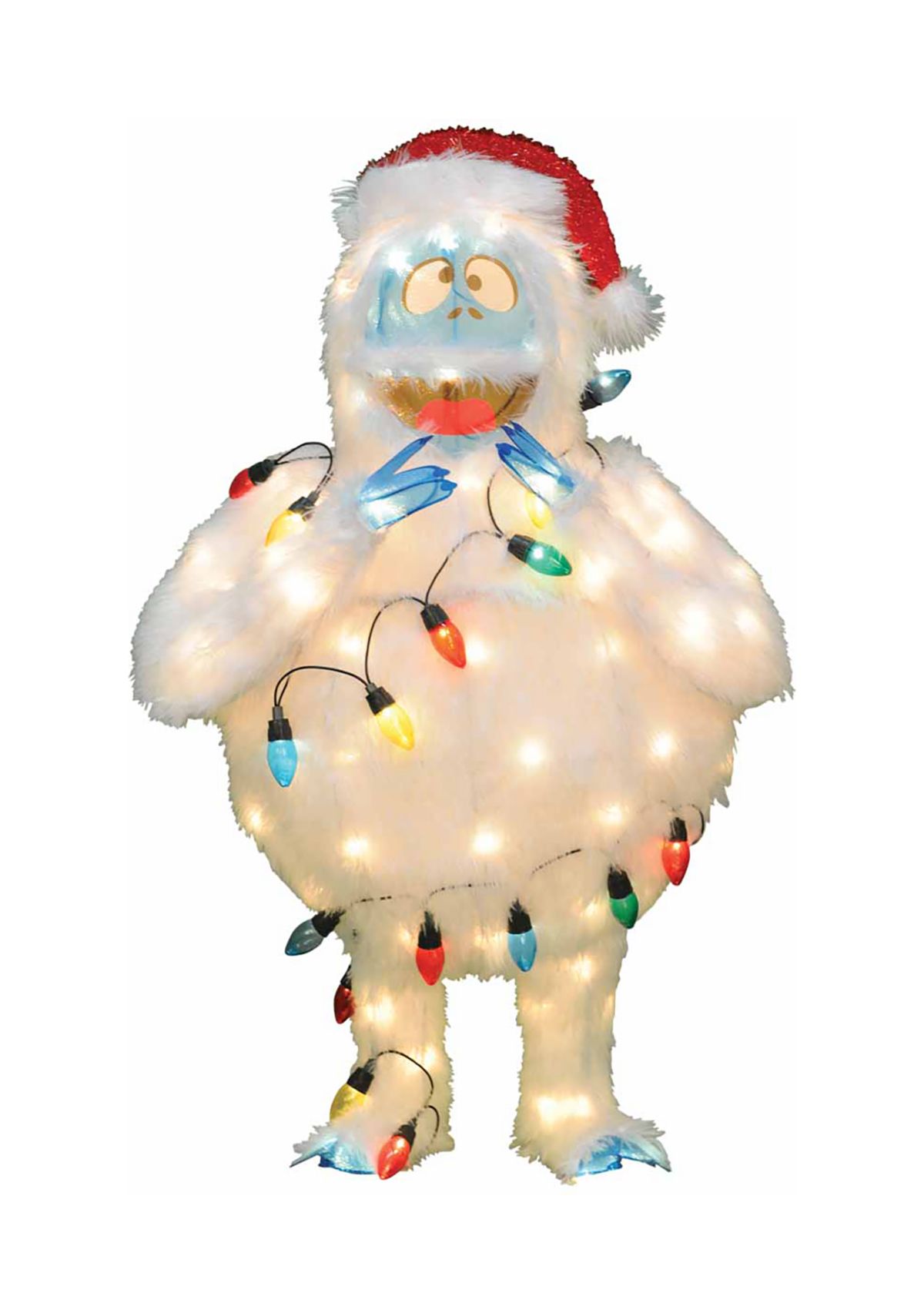 49Inch Pre-Lit Bumble Christmas Outdoor Decoration - Multi Lights