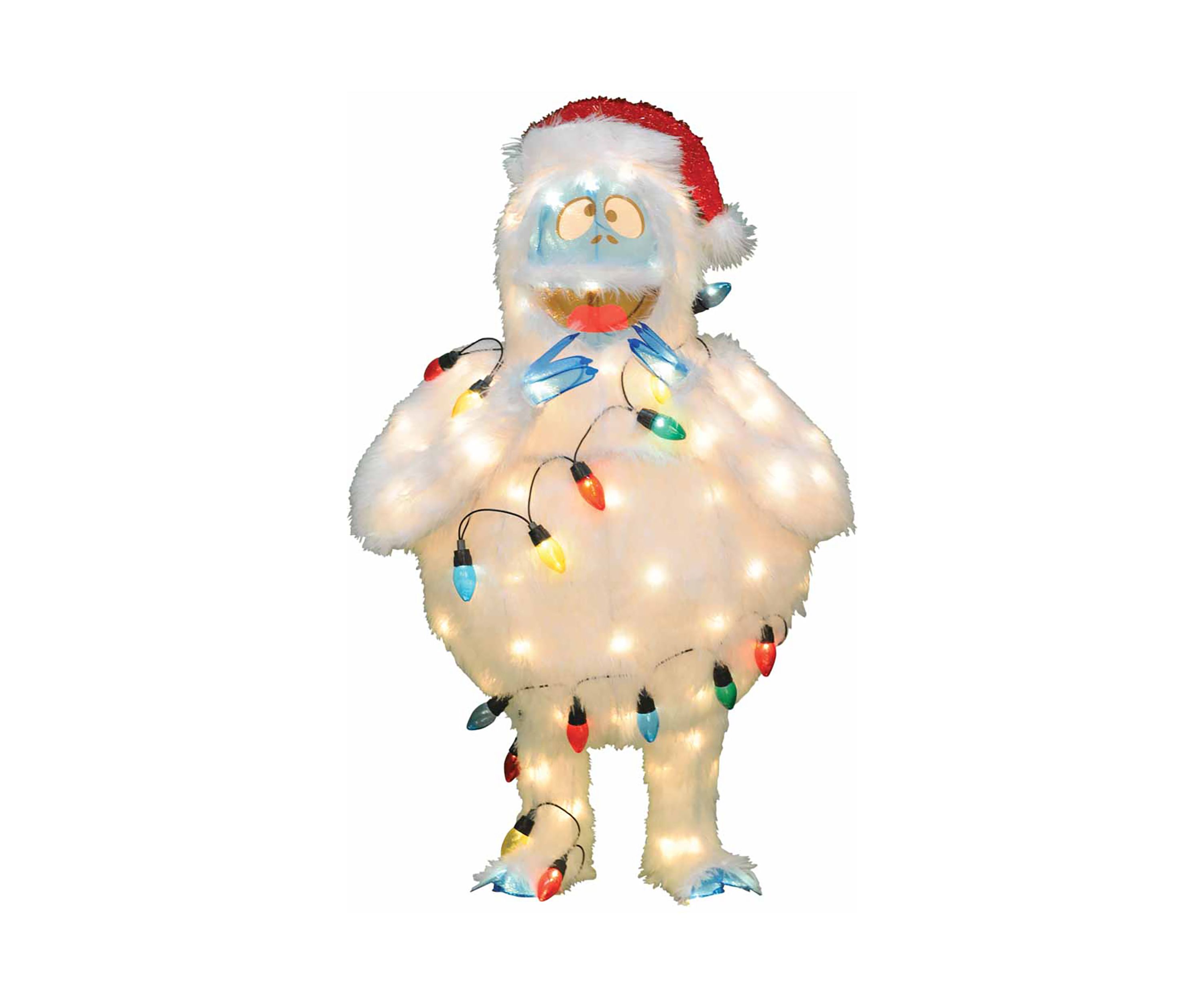 49Inch Pre-Lit Bumble Christmas Outdoor Decoration - Multi Lights