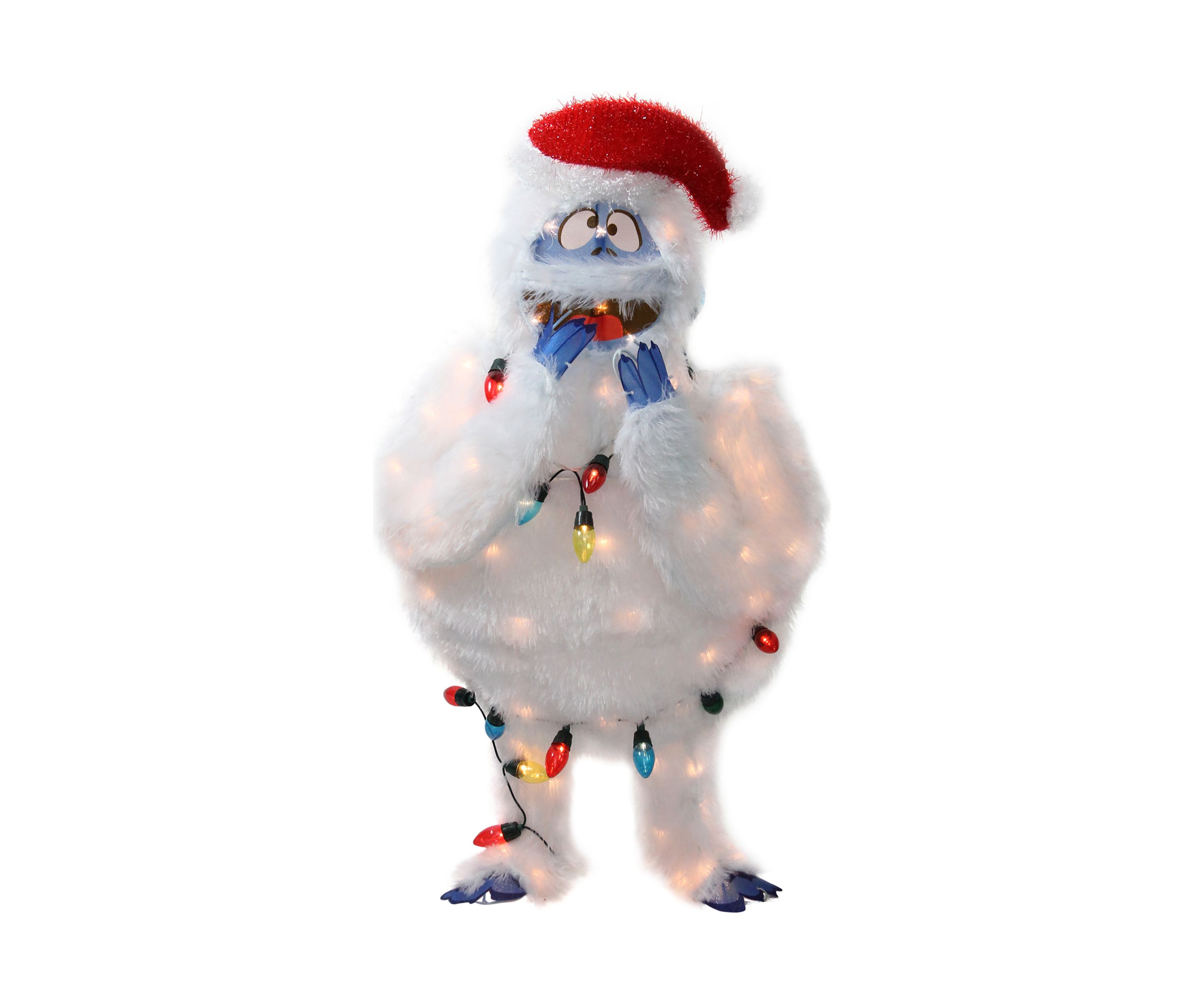 49Inch Pre-Lit Bumble Christmas Outdoor Decoration - Multi Lights