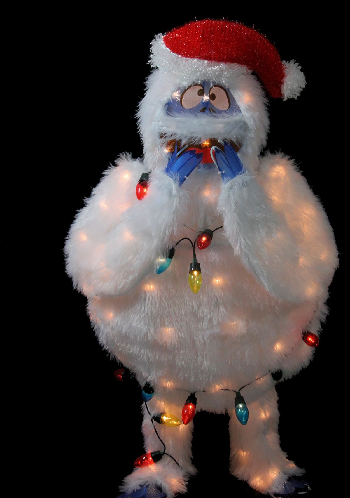 49Inch Pre-Lit Bumble Christmas Outdoor Decoration - Multi Lights