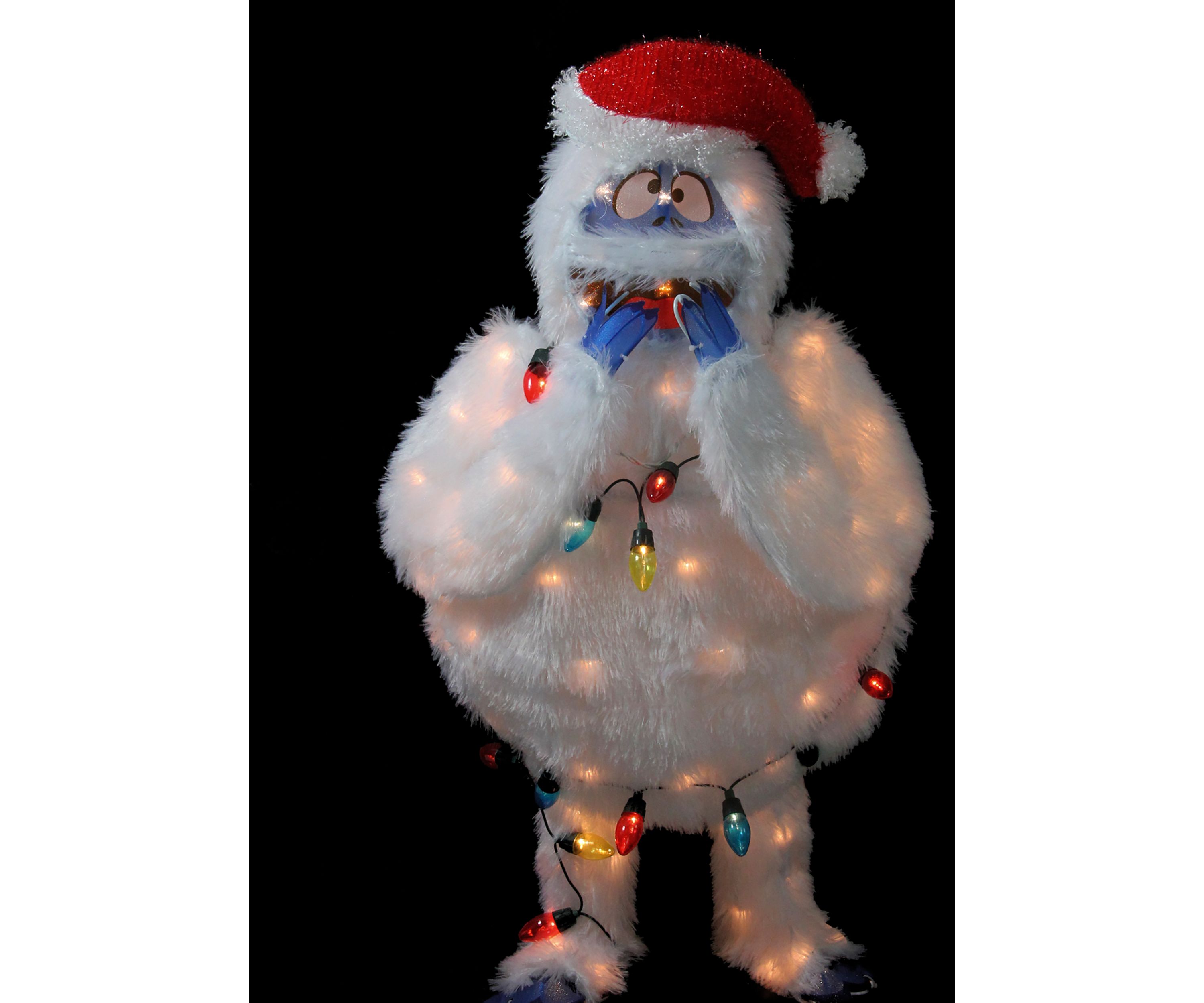 49Inch Pre-Lit Bumble Christmas Outdoor Decoration - Multi Lights