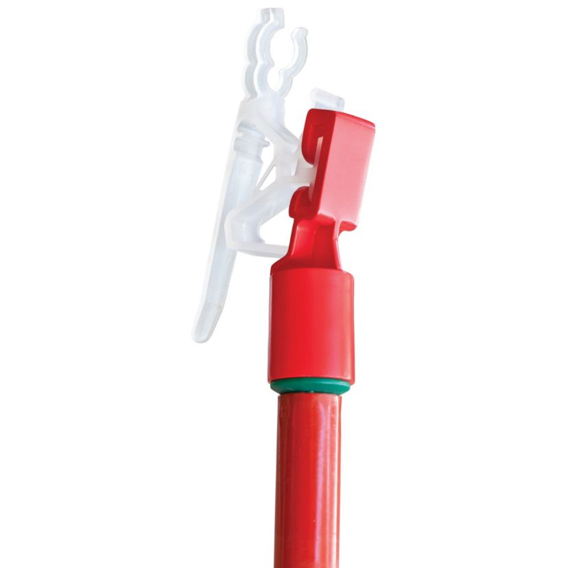 Set of 25 Ladderless Red and Green Light Hanging Kit  11ft
