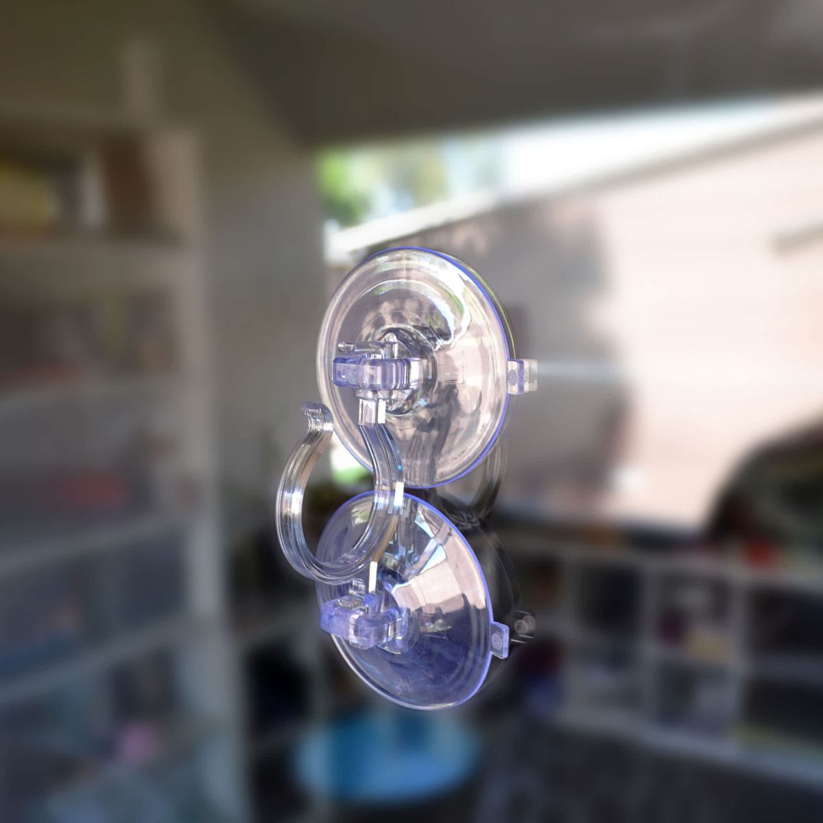 Jumbo Suction Cup Christmas Wreath Hook - 7"