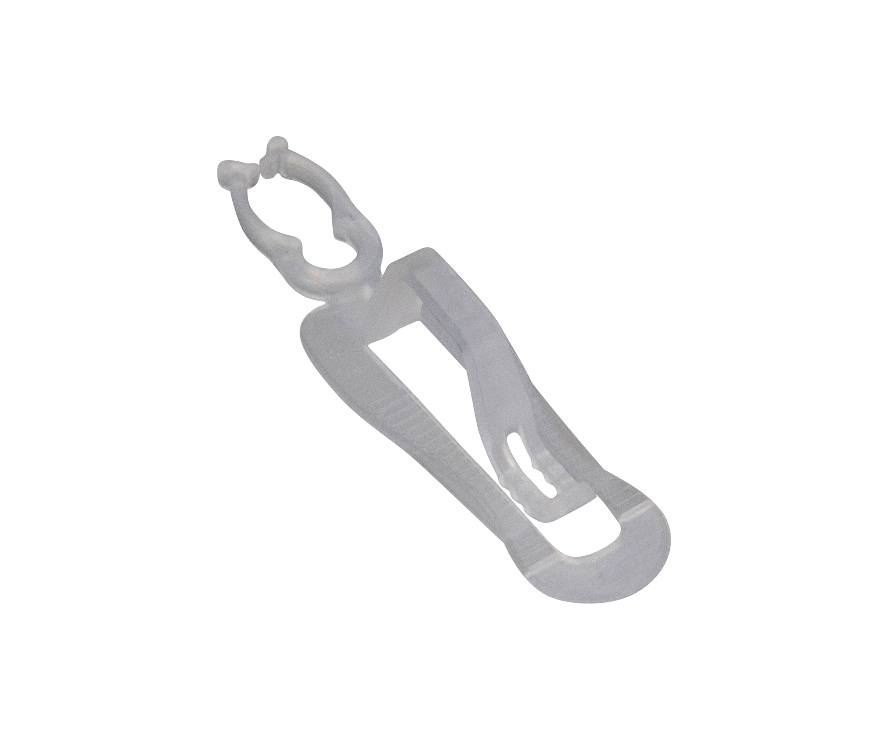 Set of 500ct Clear Gutter and Shingle Christmas Light Clips