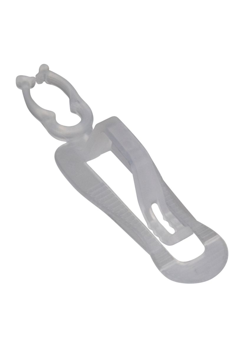 Set of 500ct Clear Gutter and Shingle Christmas Light Clips
