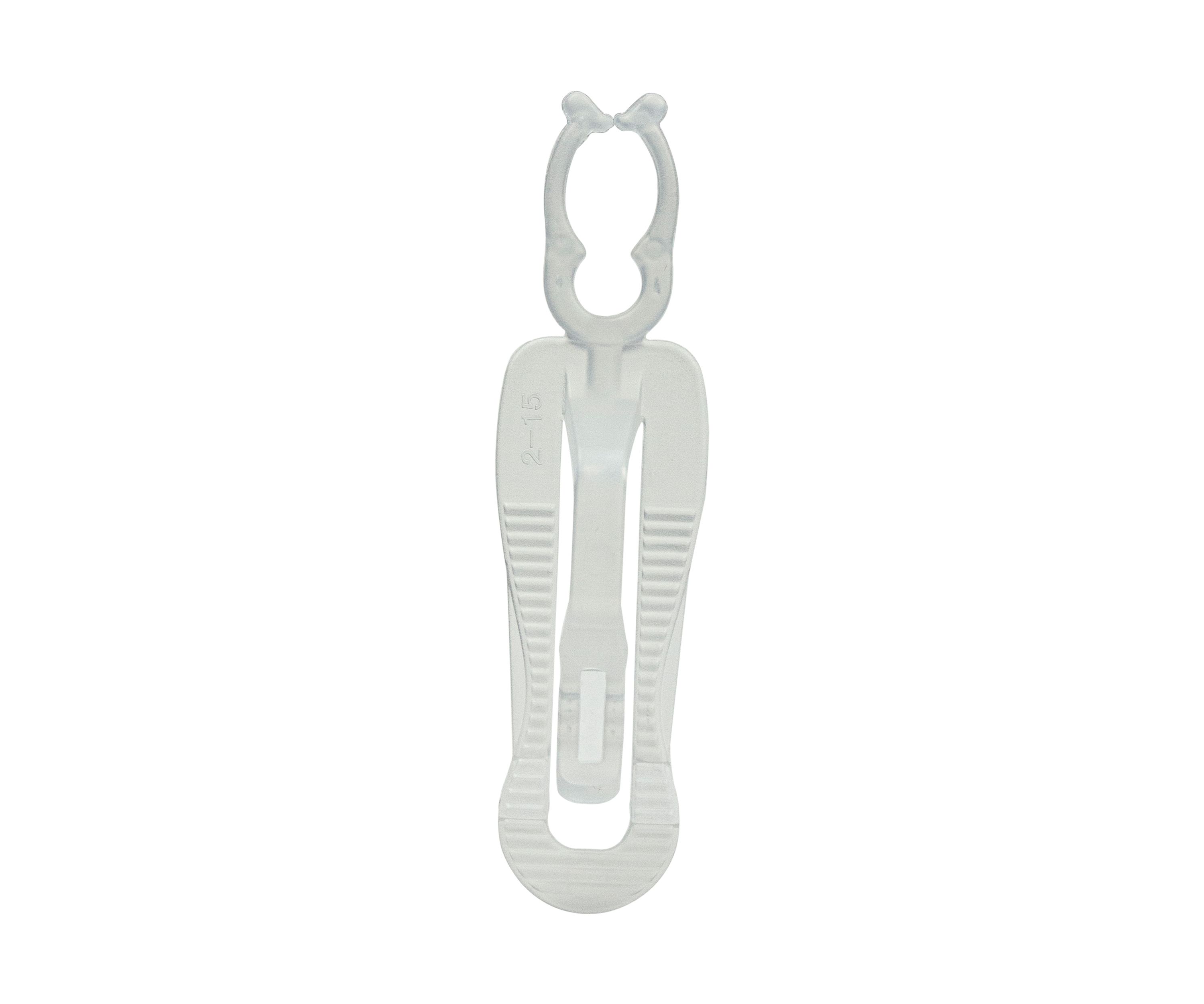 Set of 500ct Clear Gutter and Shingle Christmas Light Clips