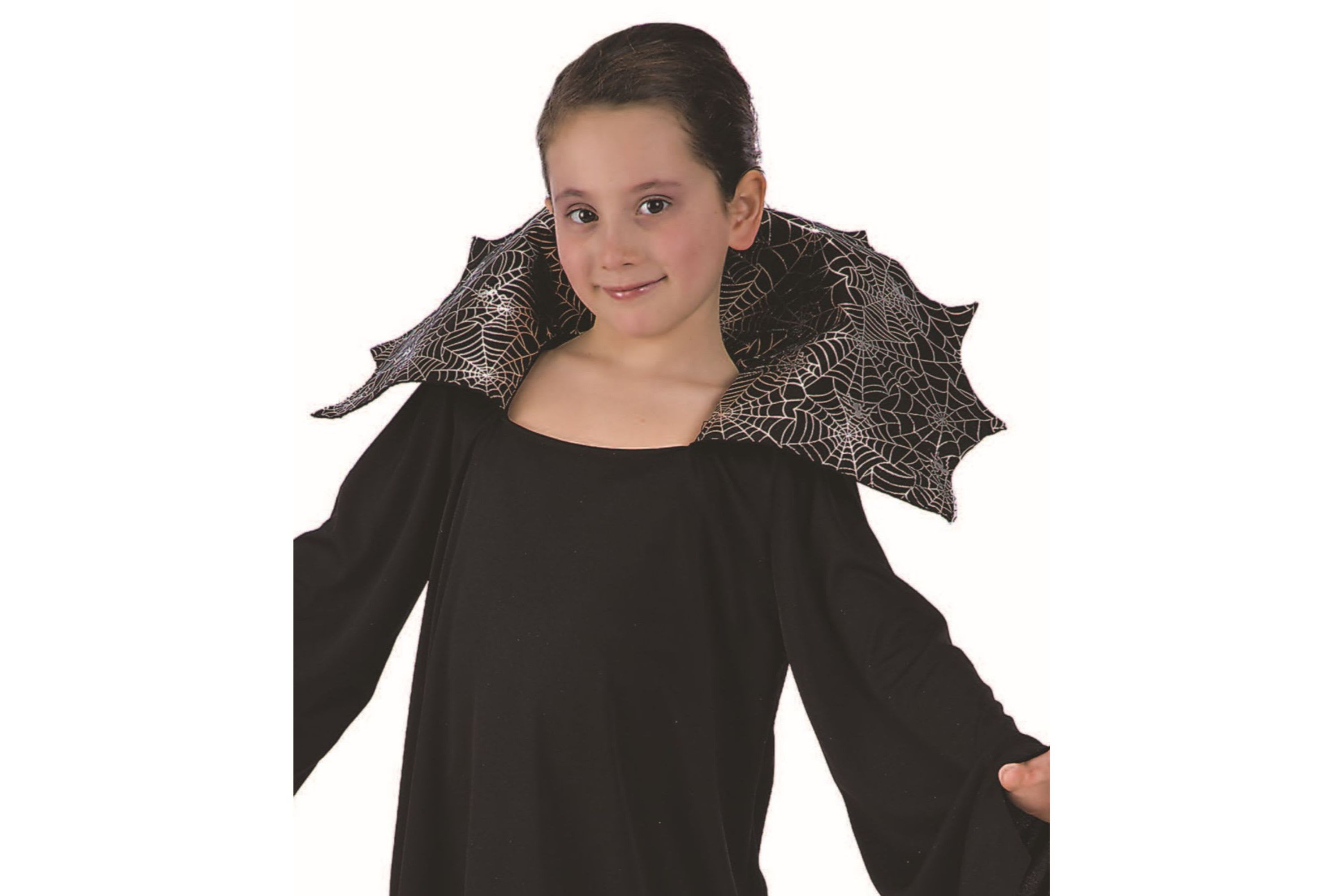 Black and Gray Vampire Girl Child Halloween Costume - Medium