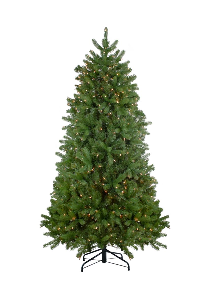7.5 Pre-Lit Palisades Fir Artificial Christmas Tree - Clear Lights