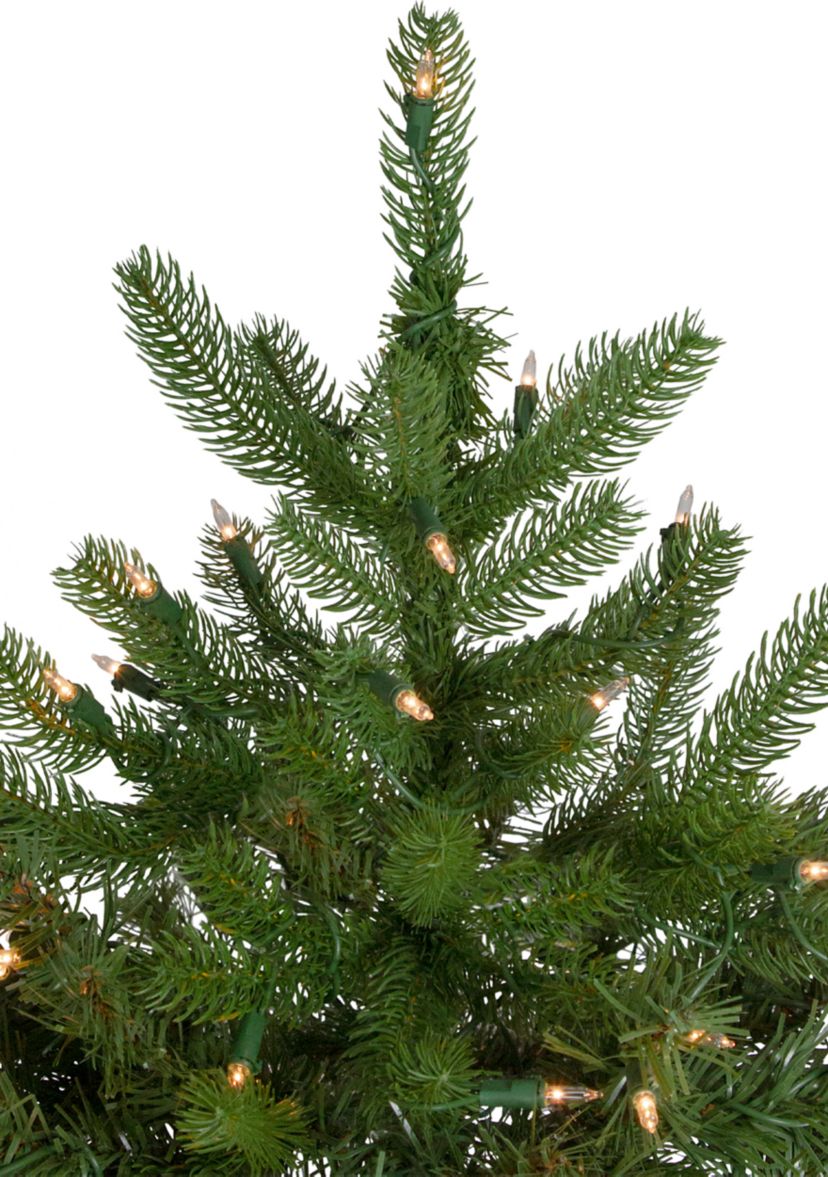 7.5 Pre-Lit Palisades Fir Artificial Christmas Tree - Clear Lights