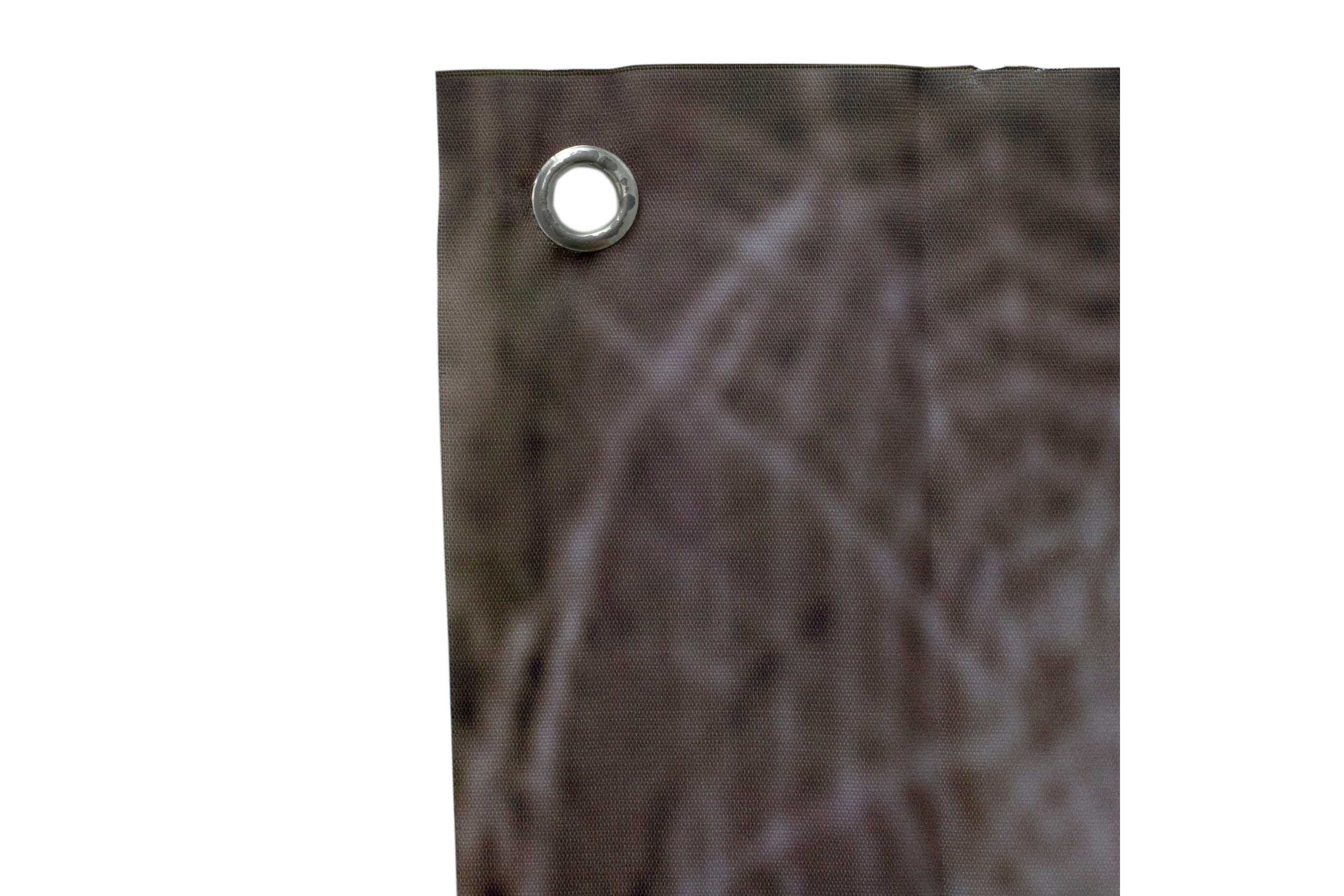 70.75" Spooky Blue Skull Graveyard Halloween Door Decoration