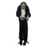 6ft Spooky Town Lighted Animated Scary Butler Standing Halloween Decoration